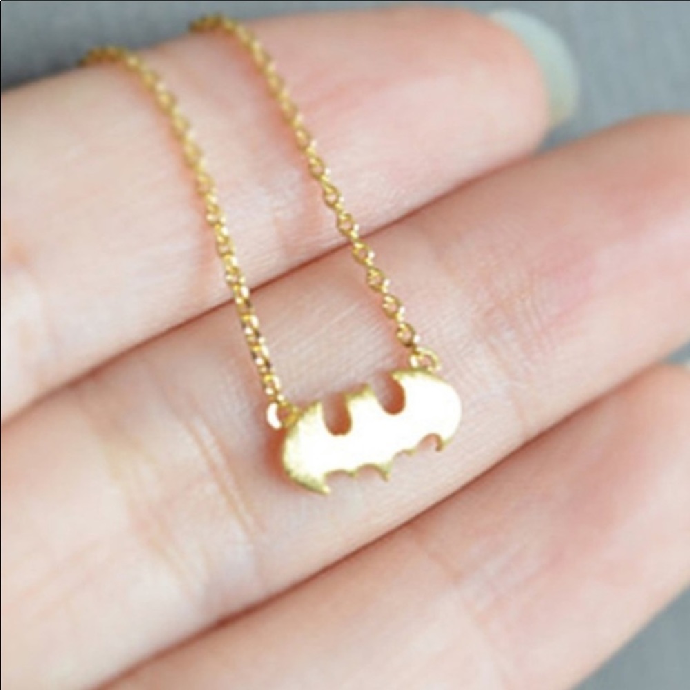 Not for sale!!! Awesome Gold Batman Necklace!!!!!!!!!!
